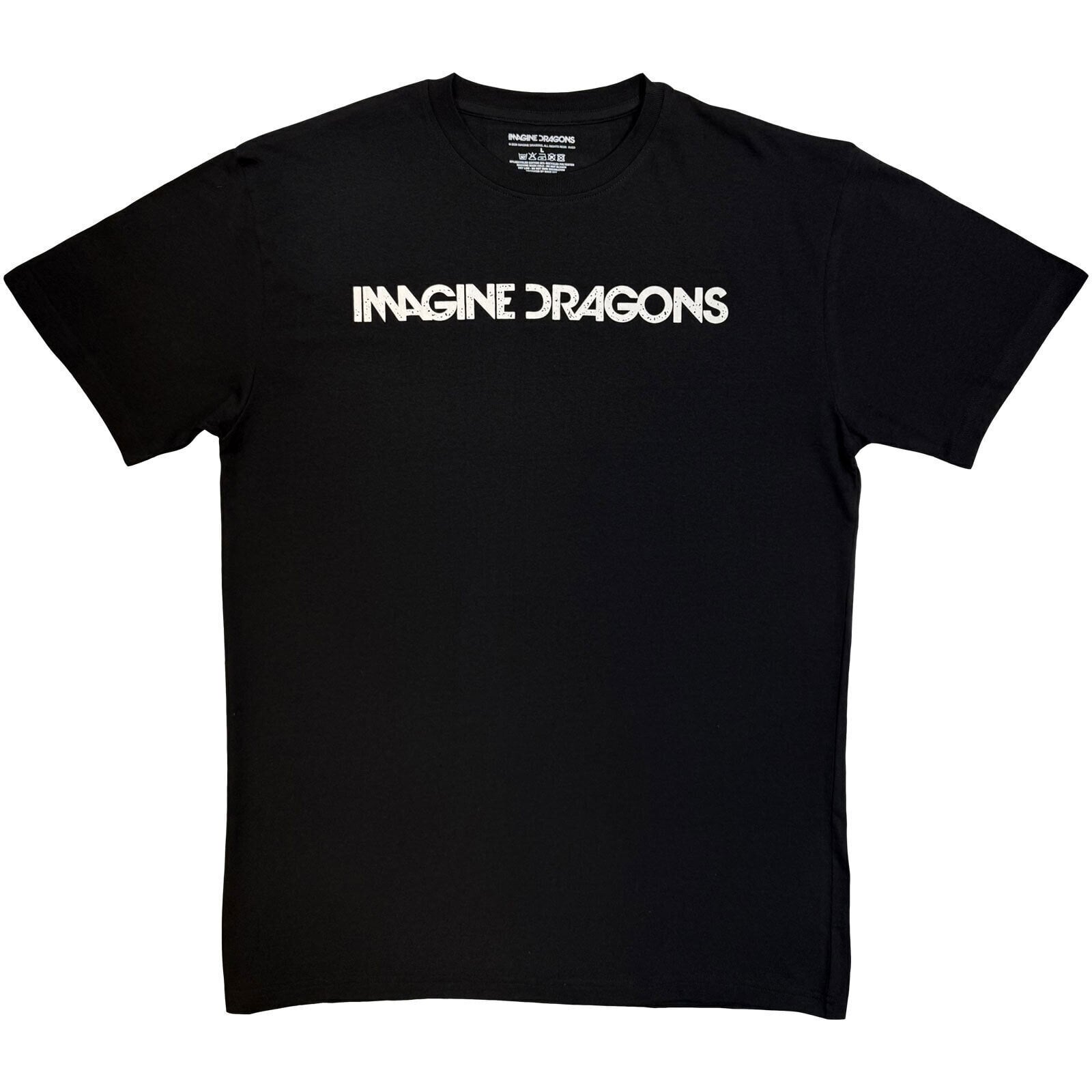 T-krekls Imagine Dragons Logo Mono Black L T-krekls