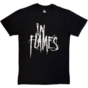 T-särk In Flames Logo Mono Black 2XL T-särk - 1