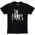 T-särk In Flames Logo Mono Black 2XL T-särk