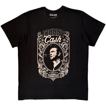 T-krekls Johnny Cash Nashville Black 2XL T-krekls - 1
