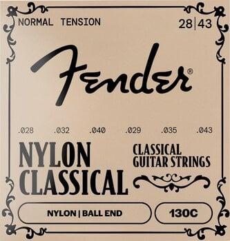Struny Nylonowe do Gitary Klasycznej Fender Nylon Acoustic 130 Struny Nylonowe do Gitary Klasycznej - 1