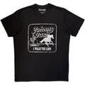 Johnny Cash I Walk The Line Black XL Košulja