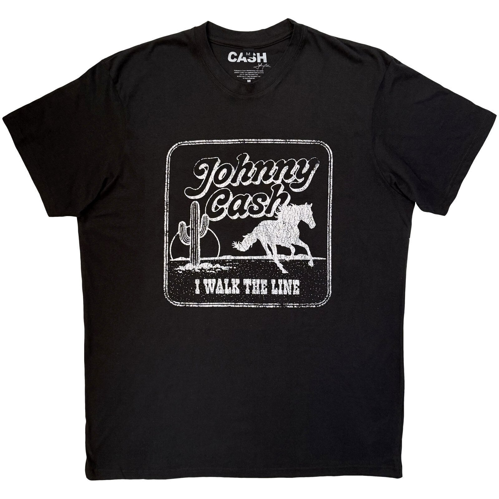 Shirt Johnny Cash I Walk The Line Black S Shirt