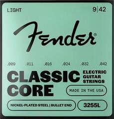 Struny pro elektrickou kytaru Fender Round Core NPS 3255L 9-42 Bullet Struny pro elektrickou kytaru (Jako nové)