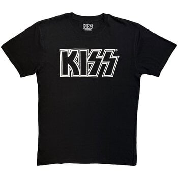 Shirt Kiss Logo Mono Black 2XL Shirt - 1