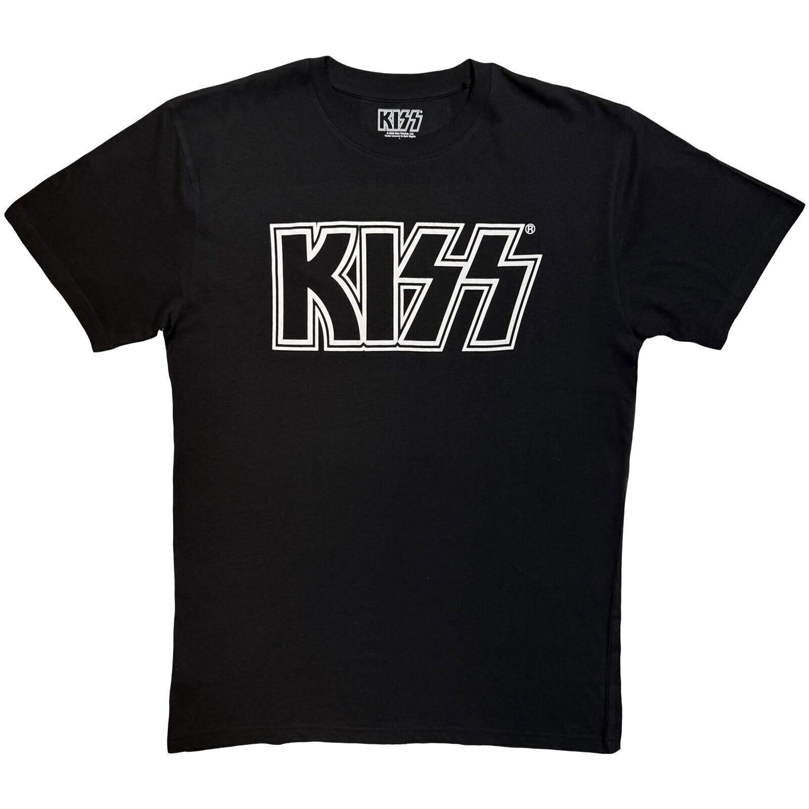 Košulja Kiss Logo Mono Black XL Košulja