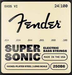 Bass guitar strings Fender Super 250's 24-100 Bass guitar strings (Like new)
