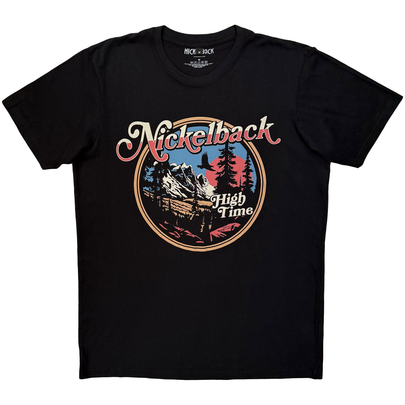 T-krekls Nickelback High Time Black 2XL T-krekls