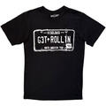 Nickelback Get Rollin' Tour (Back Print) Black L Majica