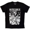 Nickelback Wall Speakers Black XL Košulja