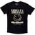 T-skjorte Nirvana Tour '91 (Back Print) Black L T-skjorte