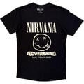 Nirvana Tour '91 (Back Print) Black L Shirt