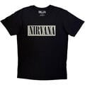 Nirvana Something In The Way (Back Print) Black L Shirt