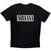 T-Shirt Nirvana Something In The Way (Back Print) Black L T-Shirt