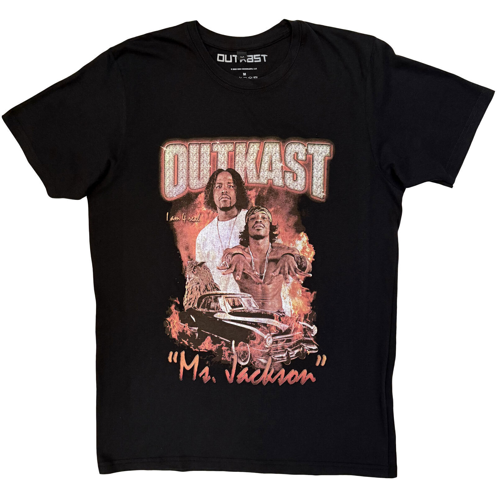 Tričko Outkast Ms. Jackson Black 2XL Tričko