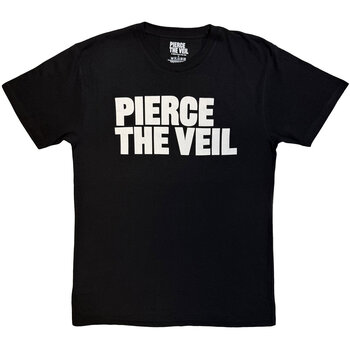 Tricou Pierce The Veil Logo Mono Black 2XL Tricou - 1
