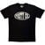 Marškinėliai Post Malone Logo Mono Black XL Marškinėliai