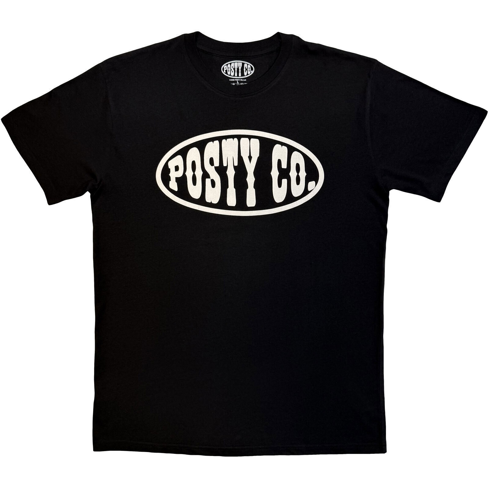T-krekls Post Malone Logo Mono Black L T-krekls
