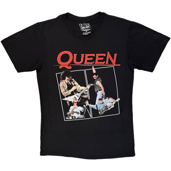 T-krekls Queen Poster Black S T-krekls - 1