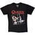 T-krekls Queen Poster Black S T-krekls