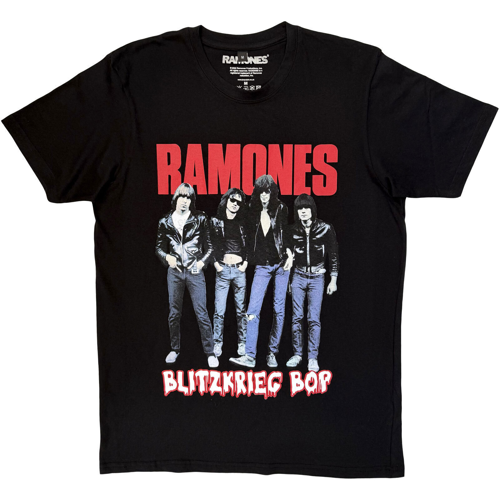 Tričko Ramones Blitz Black S Tričko