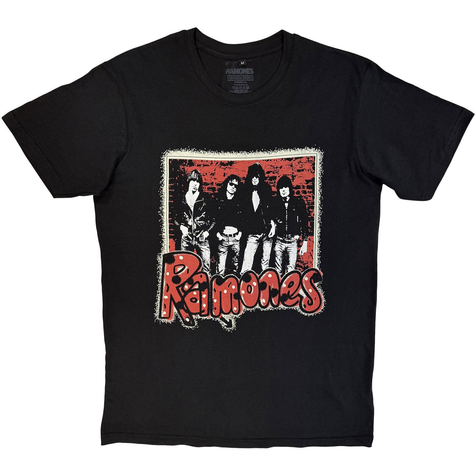 Shirt Ramones Graffiti Black XL Shirt