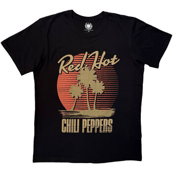 Tričko Red Hot Chili Peppers Palms Black S Tričko - 1