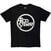 Marškinėliai Rod Stewart Circle Logo Mono Black 2XL Marškinėliai