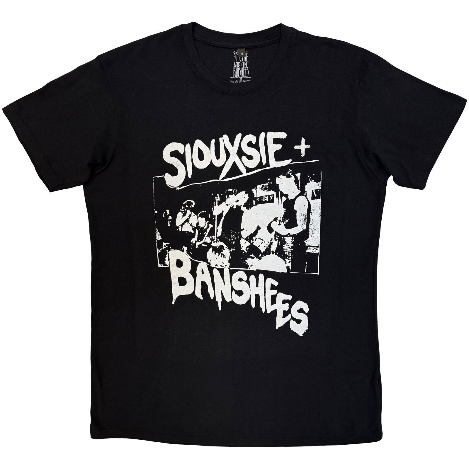 T-krekls Siouxsie & The Banshees Live! Black 2XL T-krekls