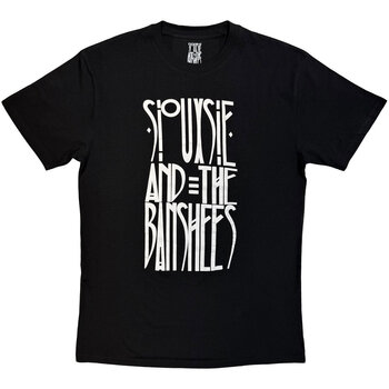 Tricou Siouxsie & The Banshees Logo Mono Black M Tricou - 1