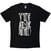 Tricou Siouxsie & The Banshees Logo Mono Black L Tricou