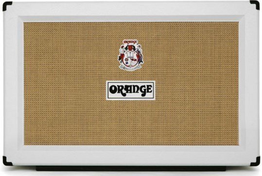 Guitar Cabinet Orange PPC212 2 x 12 Closed Back Cabinet, Limited Edition White