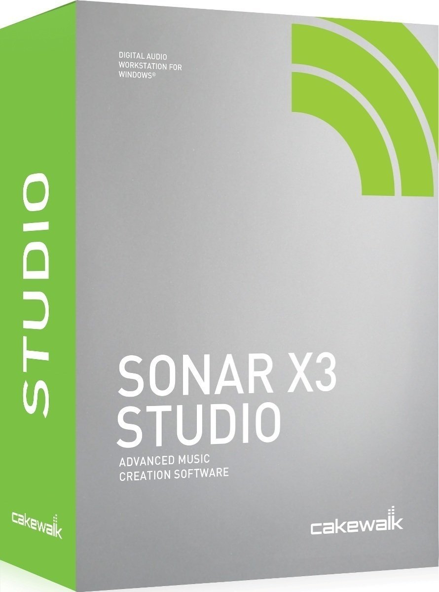 Plug-in de software para processadores FX Cakewalk Sonar X3 Studio Academic Edition