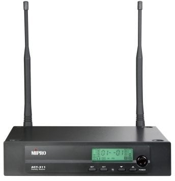 Langattomien järjestelmien vastaanotin MiPro ACT-311 Single-Channel Diversity Receiver