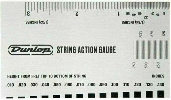Tool for Guitar Dunlop DGT04 System 65 Action Gauge - 1