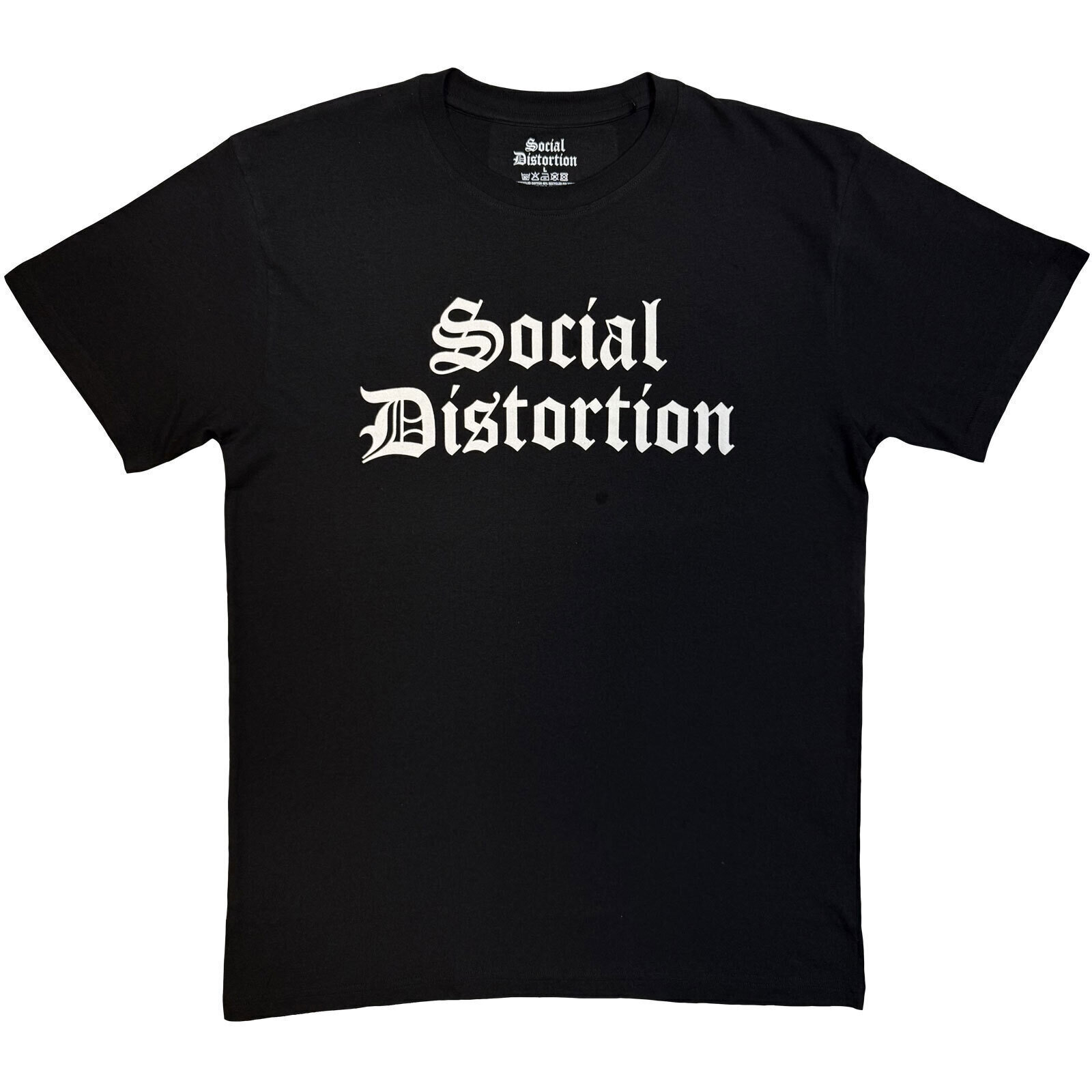 Tričko Social Distortion Logo Mono Black 2XL Tričko