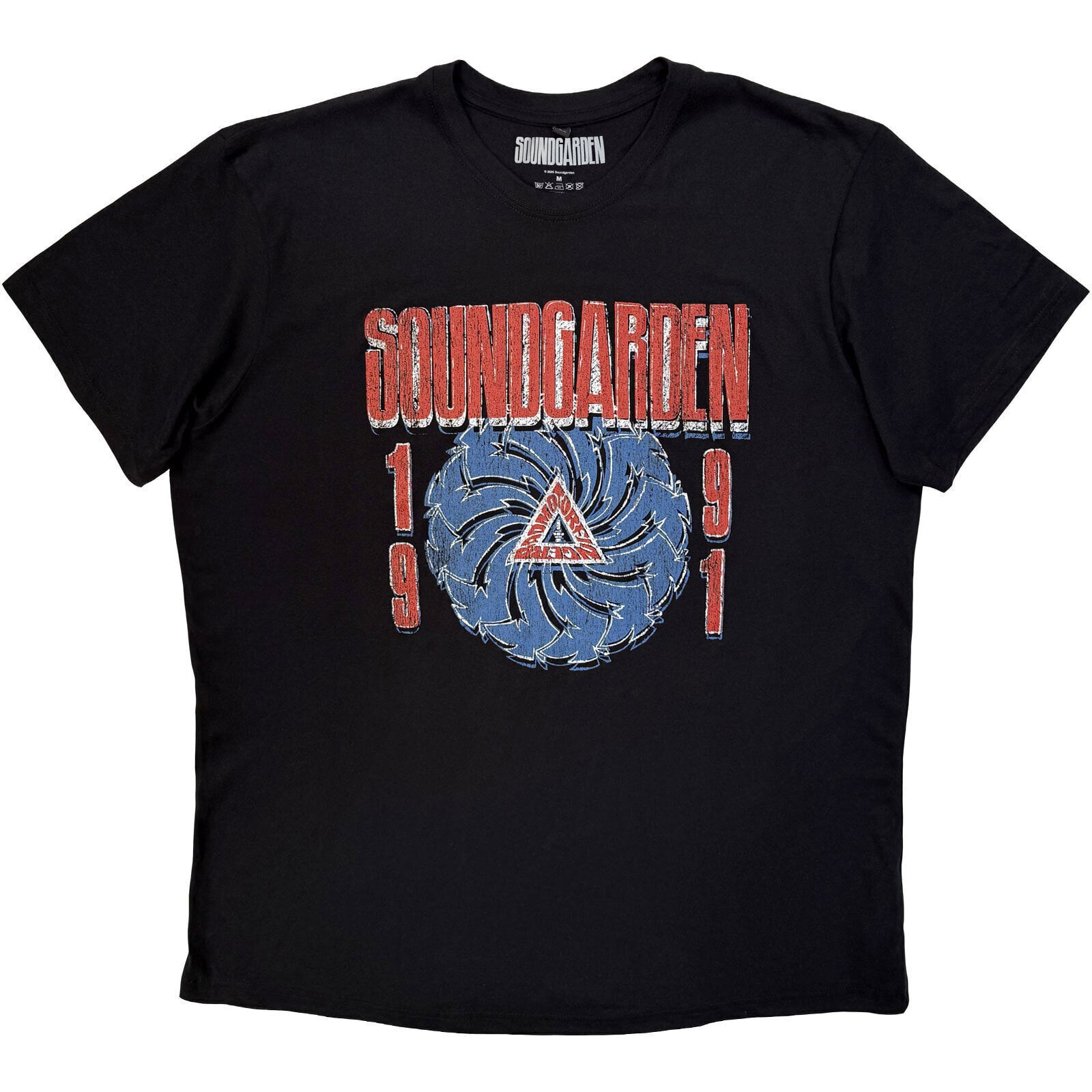 T-särk Soundgarden 1991 Black 2XL T-särk