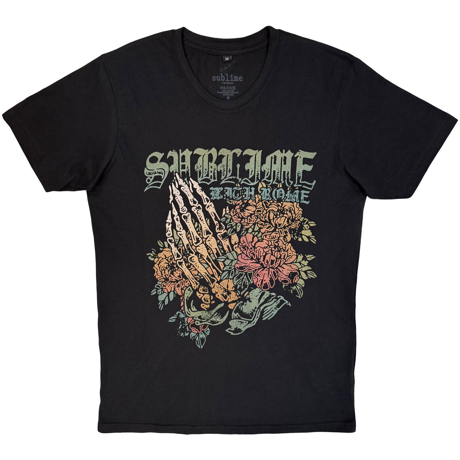 Tričko Sublime Praying Hands Black S Tričko