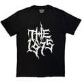 The 1975 Metal Logo Mono T-shirt med korte ærmer Black XL