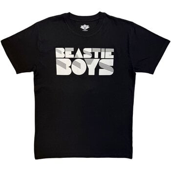 Camiseta de manga corta Beastie Boys Stripes Logo Mono Black 2XL Camiseta de manga corta - 1