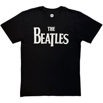 Shirt The Beatles Drop T Logo Mono Black L Shirt - 1