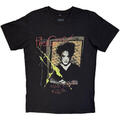 The Cure Kiss Me Vintage (Back Print) Black M T-shirt