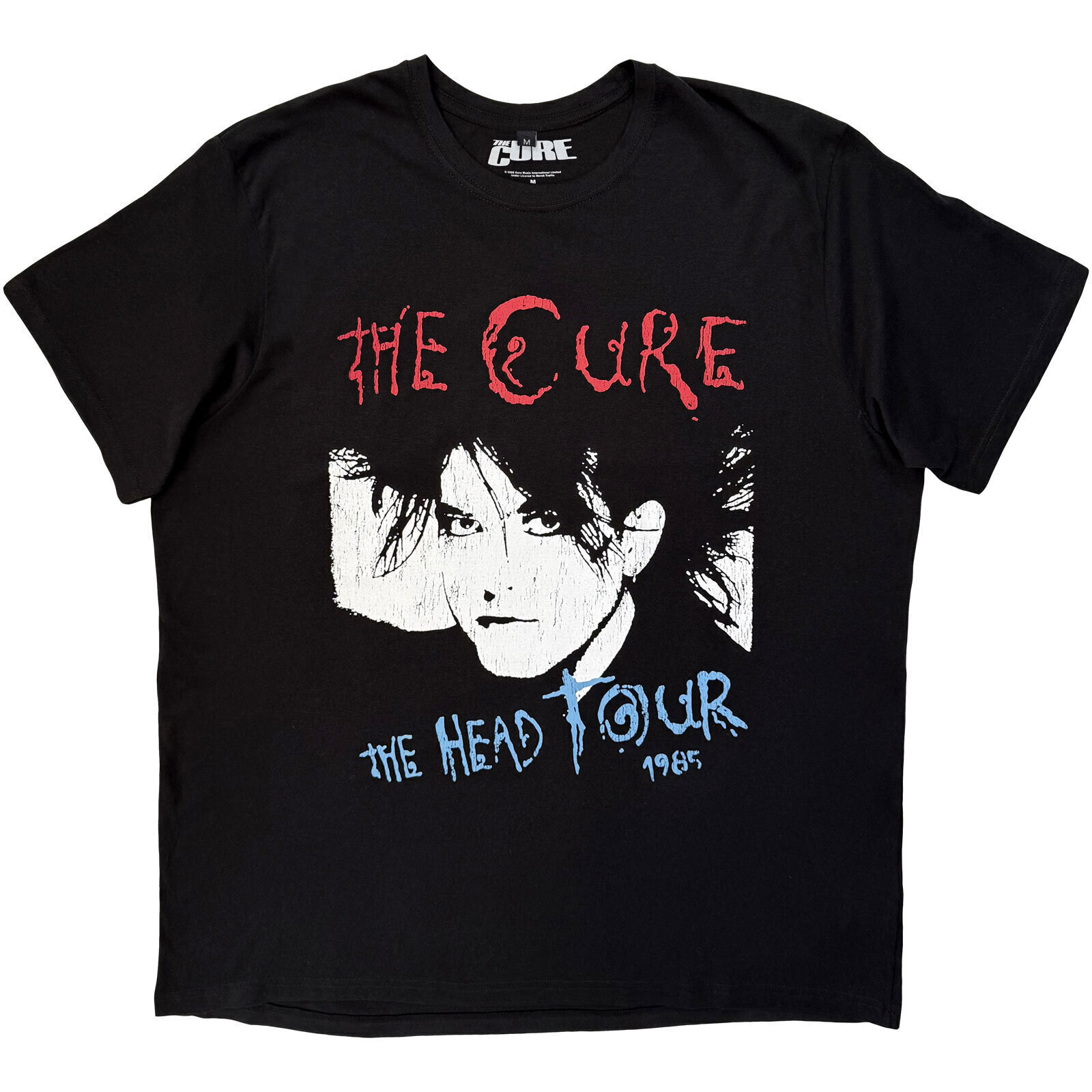 Shirt The Cure The Head Tour '85 (Back Print) Black L Shirt