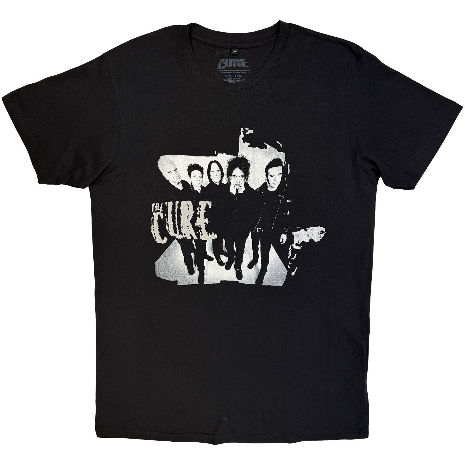 Shirt The Cure 40 Years Band Photo Black M Shirt