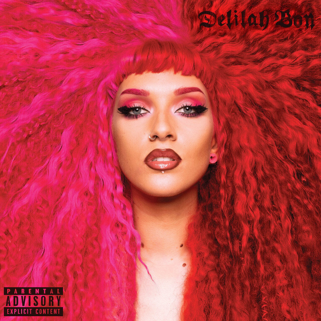 Vinüülplaat Delilah Bon - Delilah Bon (Red & Pink Split Coloured) (LP)