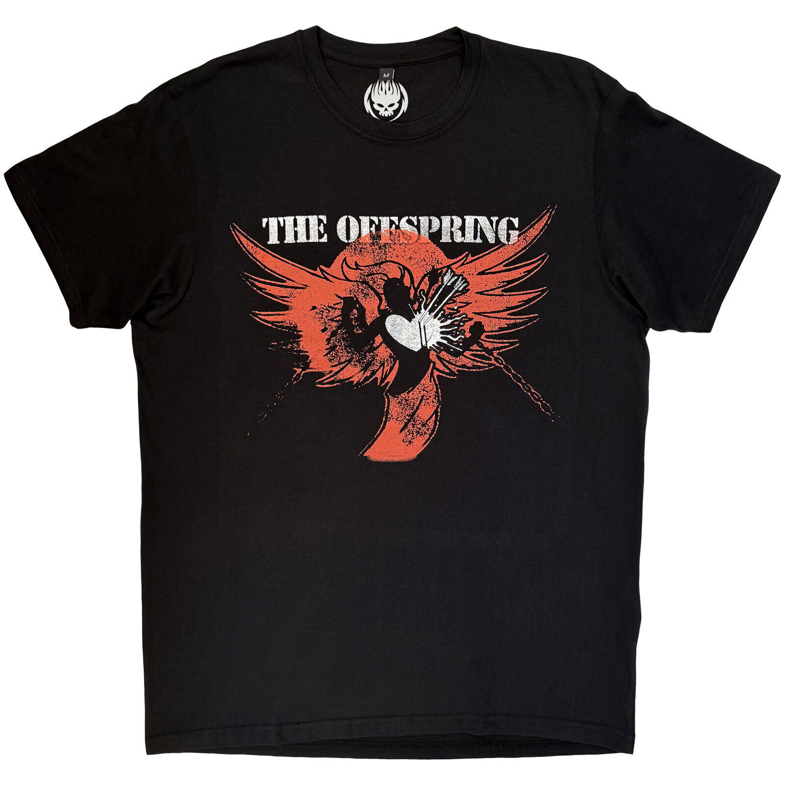 Tričko The Offspring Rise And Fall (Back Print) Black S Tričko