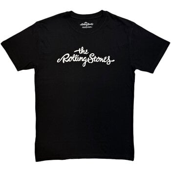 T-krekls The Rolling Stones Logo Mono Black L T-krekls - 1