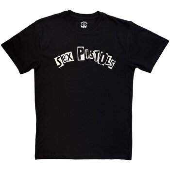 T-krekls Sex Pistols Logo Mono Black L T-krekls - 1