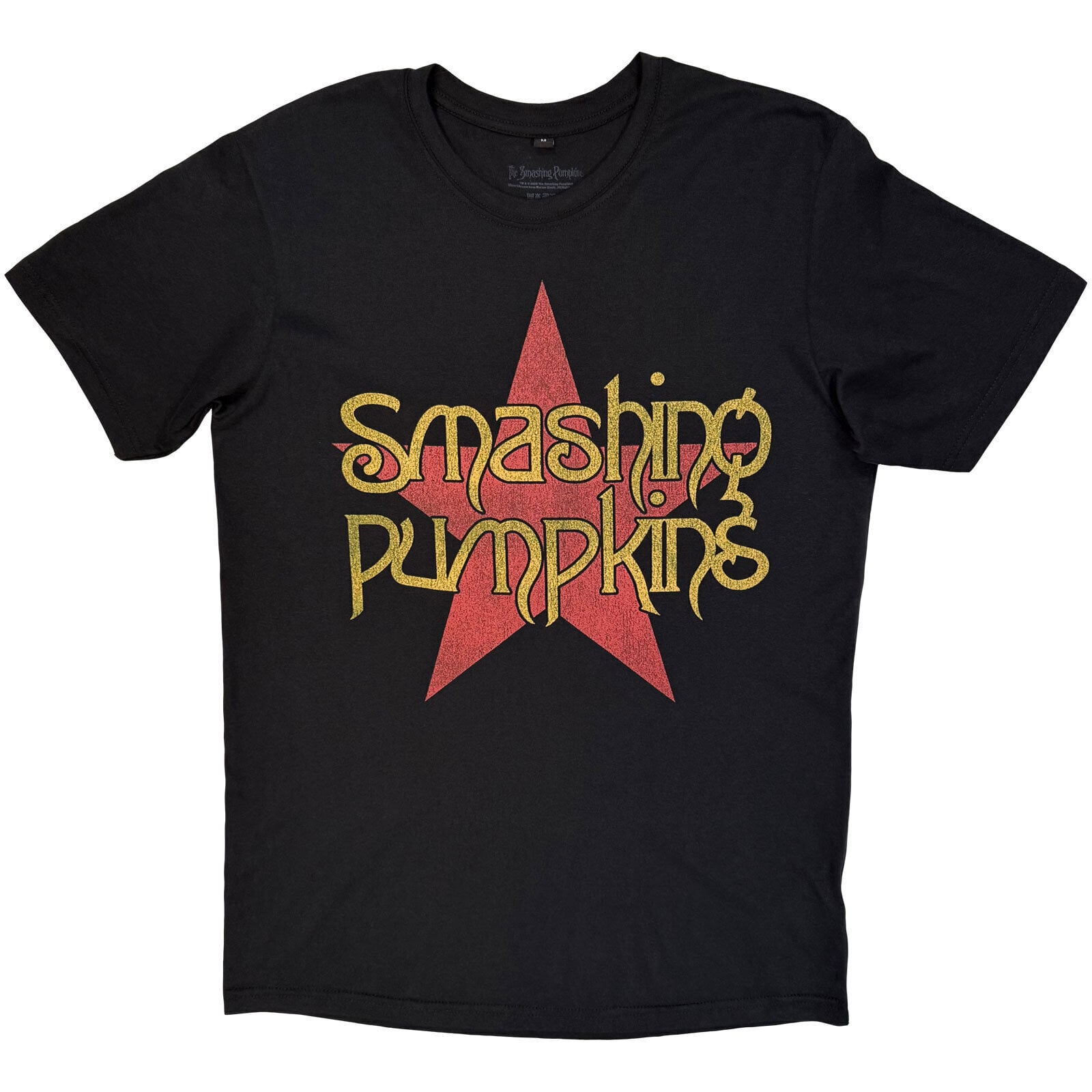 Shirt The Smashing Pumpkins Rock Invasion (Back Print) Black XL Shirt