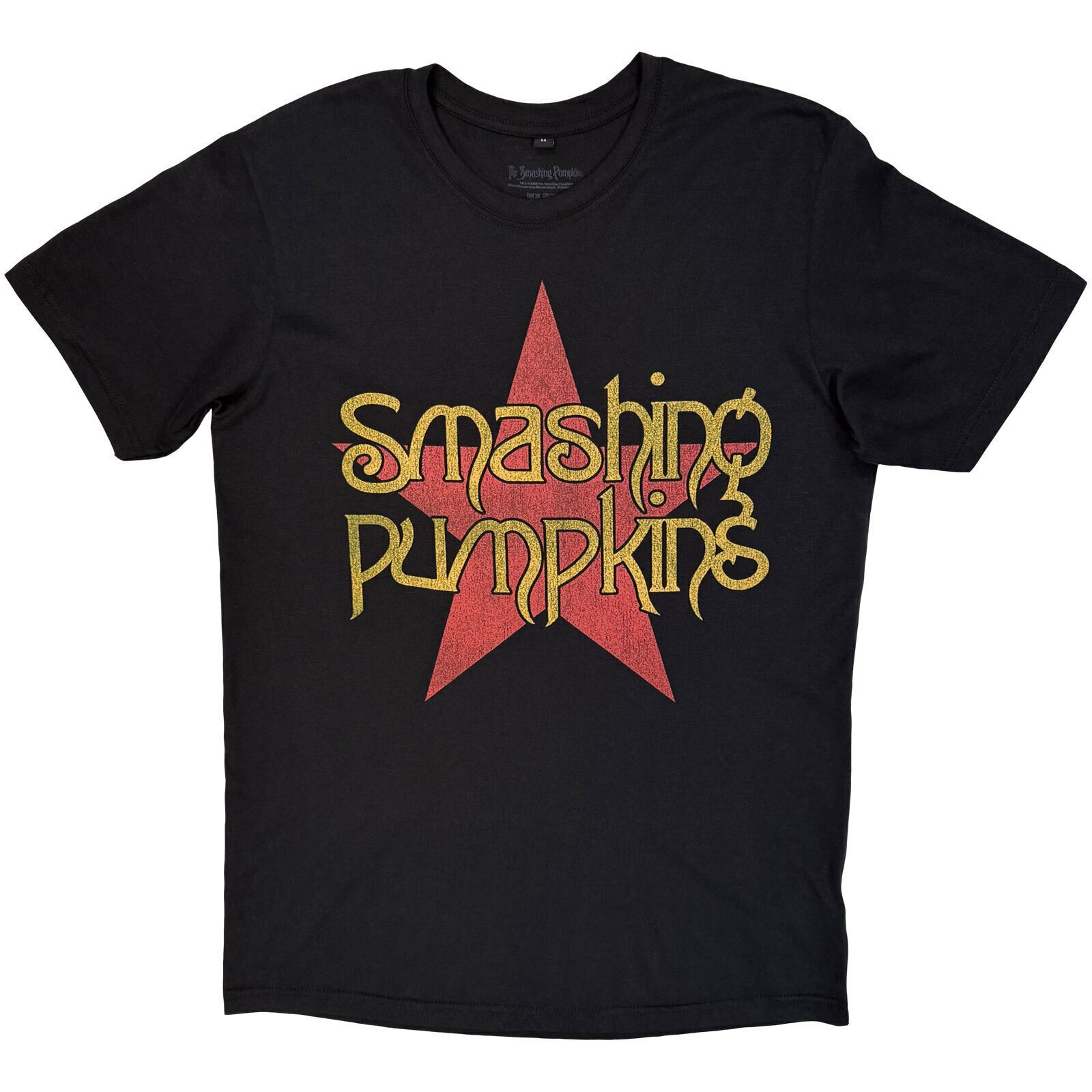 T-krekls The Smashing Pumpkins Rock Invasion (Back Print) Black S T-krekls